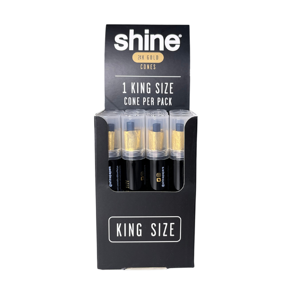 shine 24k gold cones