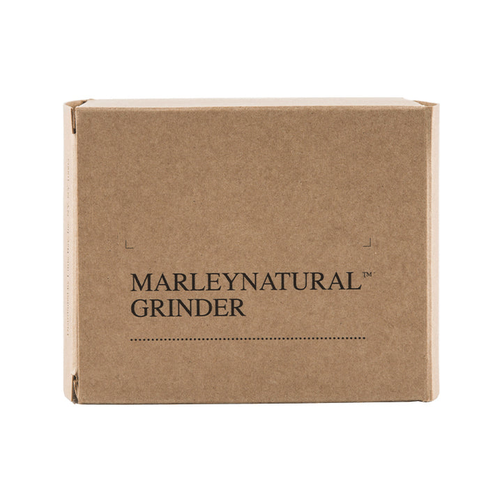 The Packaging of the Marley Natural Grinder.