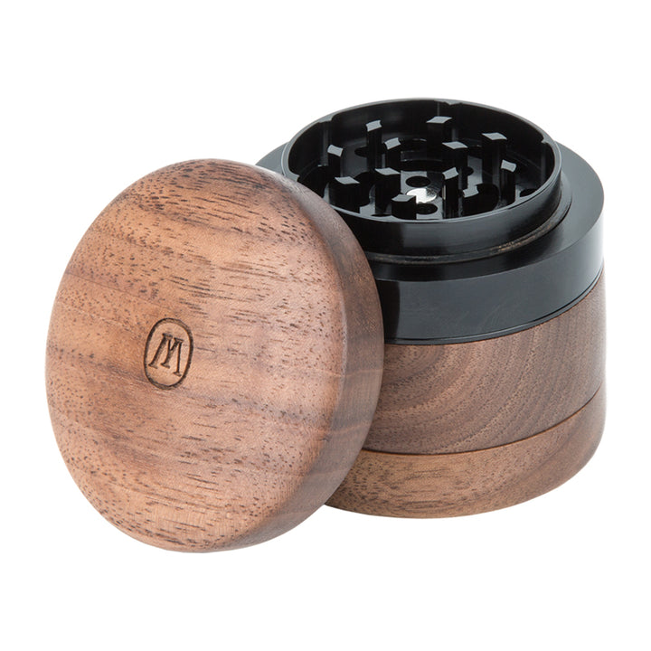 The Small Marley Natural Grinder with Lid off.