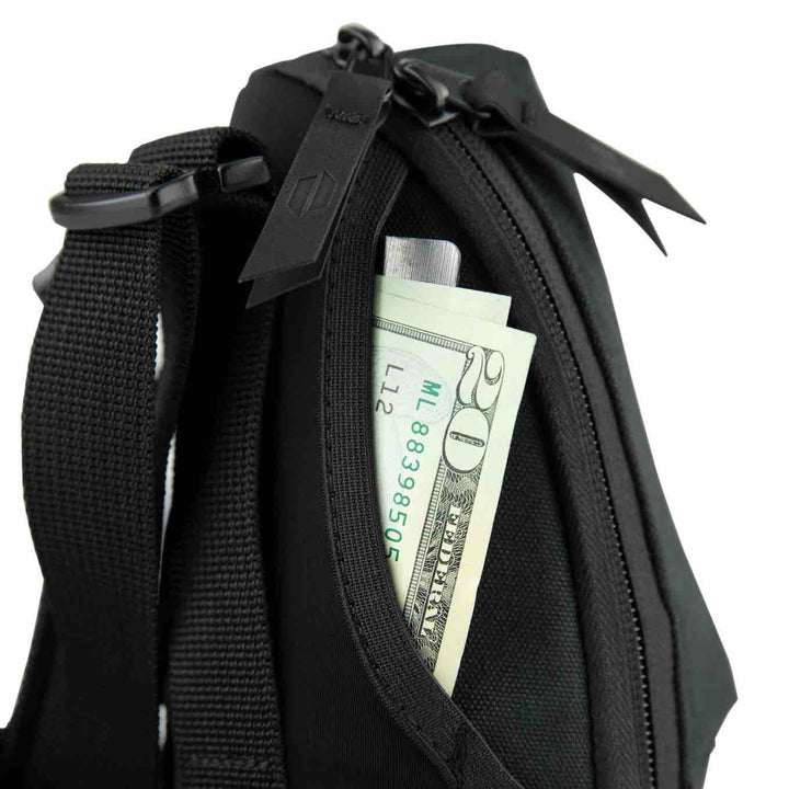 Peak journey bag money inside