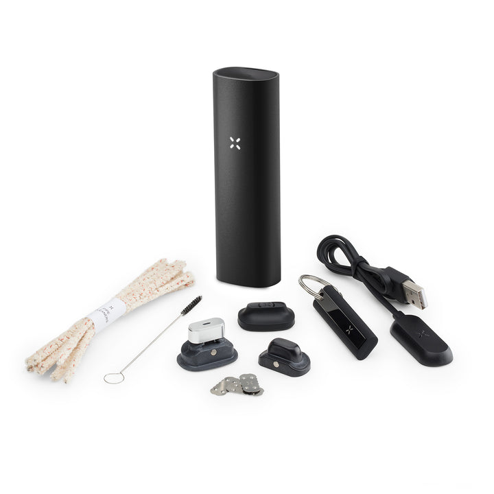 Black Pax 3 Vape with Accessories.