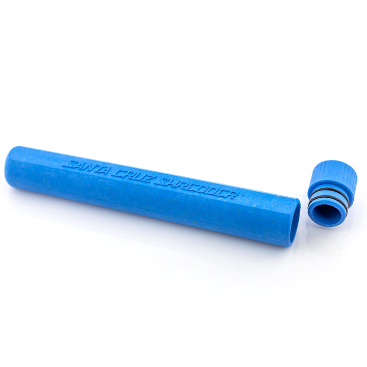 The Blue J-Tube with lid off.