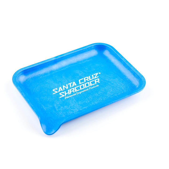 The Blue Small Hemp Tray by Santa Cruz Shredder.