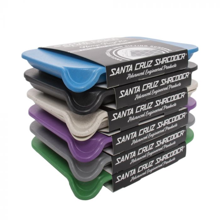 The full range of Hemp Rolling Kits by Santa Cruz Shredder.